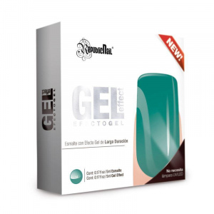 Esmalte de uñas Efecto Gel de Larga Duración Color Verde Agua