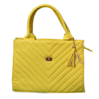 Bolsa Amarilla Elegante con correa