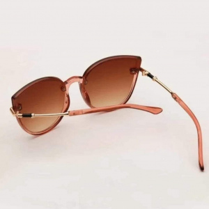 Lentes De Sol Gafas Con Estuche Moda Marron Elegante